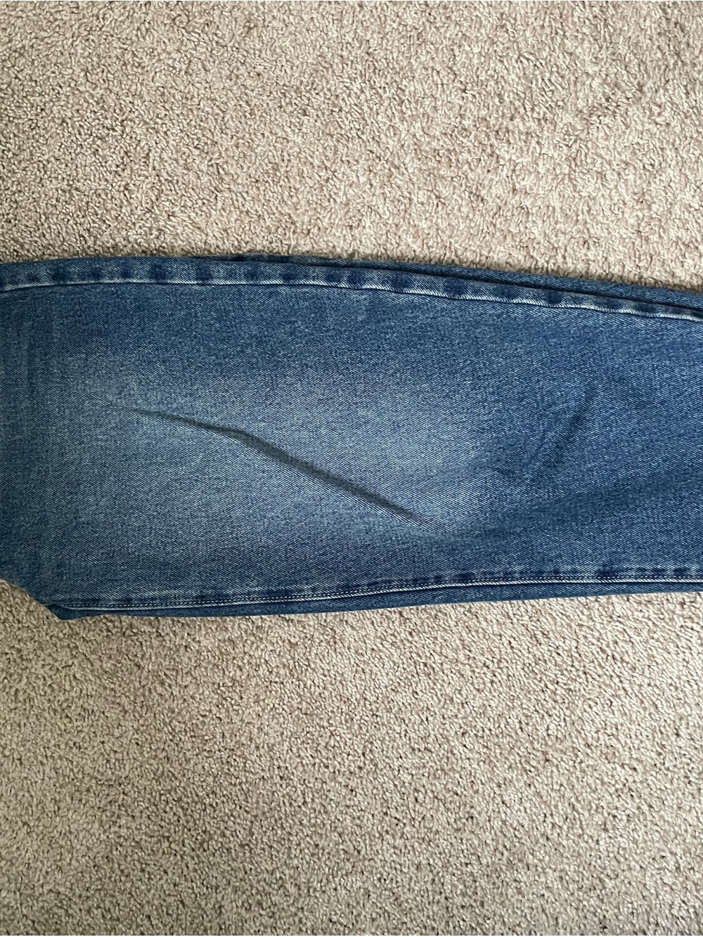 LOFT Women's Straight Leg Jeans in Medium Blue Wash